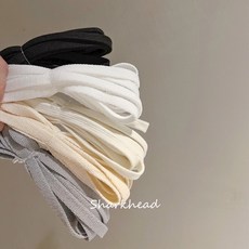 Shoelace 鞋帶 寬鞋帶 素面 男女鞋適用 黑白奶油米白灰杏色