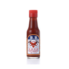B.B. 美美辣椒醬 165公克 – 台灣製造，香辣夠味，各式料理最佳佐料, 165g, 48個