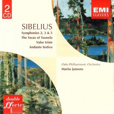 (중고수입2CD) Sibelius - Symphony No.2.3.5/ Mariss Jansons (시벨리우스: 교향곡 2.3 & 5번)