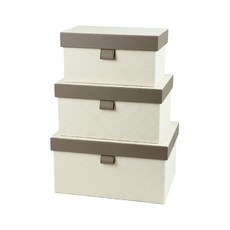 고급 가죽 휴대품 호텔 보관함 캐비닛 수납상자 보관, 1개, B. 커피신제품