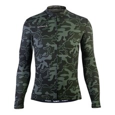 라온샵 자전거의류 자전거의류상의 하이만 HML907 메쉬밀리터리 긴팔저지 자전거