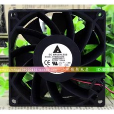 델타 FFB0924SHE 24V 0.60A 9238 9CM 주파수 컨버터 선풍기용 쿨러 팬 92x92x38mm, 01 빠른, 01 2-wire
