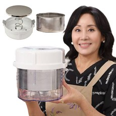 2026년형 업그레이드 홍여진 하이로 빅스텐 짤순이 골드 대용량 스테인리스 유청분리기 물기제거 야채탈수기, 단일, 2개