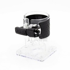 工具帝國 修邊機外殼 快速款/螺絲款 木工配件 透明罩底座 包膠 通用型, 1個, 快拆款TR-2