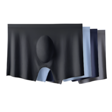 로비안 남성 심리스 드로즈 노라인 무봉제 팬티 4매세트