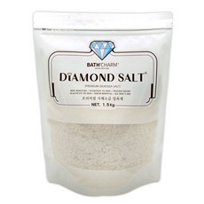 다이아몬드솔트 사해소금입욕제1.5kg 내추럴(굵은입자), 1개, 1.5kg