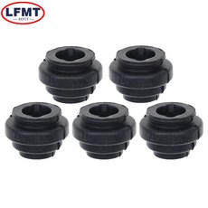 10/5 세트 브레이크 상부 하부 펌프 캘리퍼 쇼크 업소버 슬리브 더스트 커버 고무 디스크 방수 캡 (오토바이 스쿠터 자전거용), 5 Type D