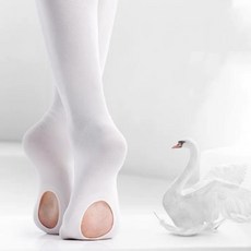 어린이 발레 타이즈 주니어 스타킹 유아 홀타이즈 79cm 연습용