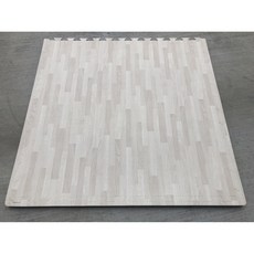 高墊 羅馬白木紋巧拼地墊, 1個, 羅馬白