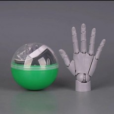 피규어 드로잉 인체 남성 관절 그림연습 바디 모형, 캡슐 손 그레이 (약 10.5cm), 약 13cm, 1개