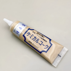 일제 메꿈제 우드코크 50g 내츄럴 튜브형 마루 가구 바닥 보수 틈새충진제 우디코크