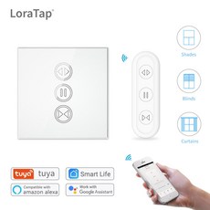 스마트 라이프 커튼 스위치 블라인드 엔진 롤러 셔터 RF WiFi 연결 에코 모터, 1 te 1 switch, 1개