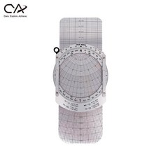 진심글로벌 계산자 로그자 계산척 공학용 공학, 1개, E6B-L
