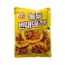 오뚜기 녹두빈대떡가루500g, 1개, 500g