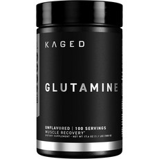 Kaged Muscle L-Glutamine Powder 500 Gram Vegan Support Muscle Recovery Post Workout Glutamine, Kaged Muscle, L-Glutamine Powd, 500g, 1개