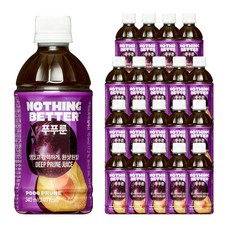 낫띵베럴 푸푸룬 푸룬주스, 340ml, 20개