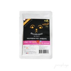 필루 악취제거 모래탈취제(허니써클향)50g 고양이냄새제거, 1