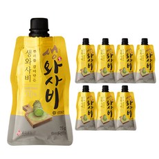 자연에서 갈아만든 생와사비 70% 75g, 8개