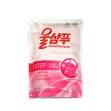 울샴푸 오리지널 울세제 리필, 1.4L, 3개