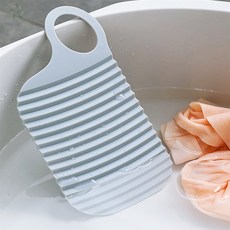 LEEKSOON 핸디 미니 빨래판 손빨래판, 블루, 1개