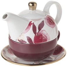 핑키업 애디슨 티포원 세트, Berry Floral, 1개