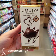 구매대행 수입 고디바 클래식하트초콜릿 다크초콜릿 카라멜맛 78g 헤이즐넛, 1개, A. 소프트 초콜릿 78.3g