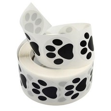 발도장 스티커 원형 선물