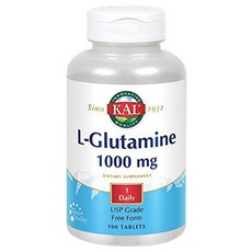 KAL 左旋麩醯胺酸補充錠 1000mg, 1罐, 100顆