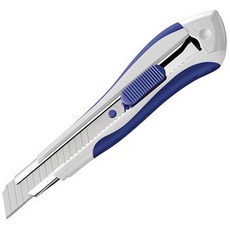 SDI手牌 超強自動鎖定大美工刀/替換刀片組，安全耐用，適用於辦公、居家及手工藝創作, 1個, 1404H 18mm 美工刀片(大)/盒