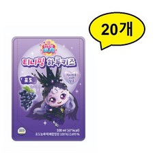 캐치티니핑 하루키즈 포도맛, 20개, 100ml