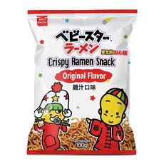 好市多costco 星太郎點心麵雞汁口味，酥脆涮嘴，懷舊零食，方便分享, 1個, 點心麵雞汁口味一包