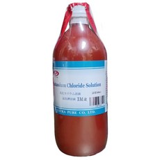 島田 氯化鉀溶液 1M 500ml 試藥級, 1個