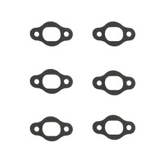 [ 1108573 ] ZZRSDAN 6개 세트 배기 가스켓 머플러 에어 아웃 가스켓 2행정 가스 전기 자전거 48cc/66cc/80cc, [ 1108573 ] ZZRSDAN 6개 세트 배기 가