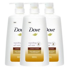 도브 너리싱 오일케어 린스 660ml 3개