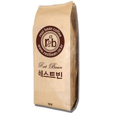 레스트빈 에티오피아 예가체프 G4 1kg, 원두콩(홀빈), 1개