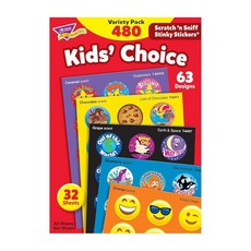 TREND Enterprises Inc. 냄새나는 스티커 팩 당 480개, TREND Enterprises, Inc. 냄새나는 스