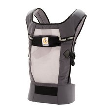 美國ERGObaby 爾哥寶寶 功能款嬰童背帶 碳灰色透氣款, 碳灰色(透氣款)