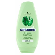 슈바츠코프 샤우마 Schwarzkopf Schauma 7가지 허브 헤어 트리트먼트 250ml, 1개