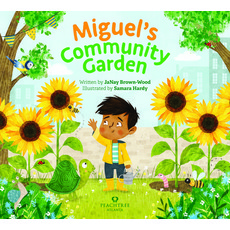(영문도서) Miguel's Community Garden Hardcover, Peachtree Publishing Company, English, 9781682631669