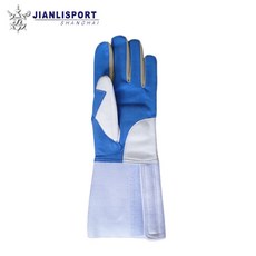 펜싱 장갑 핑크 오른손 성인 유아 글러브 미끄럼방지 훈련용 내구성 가죽 세척 가능 보호구, 1개, 핑크 L 왼손