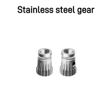BMG 압출기 키트 Prusa DIY Bowden 직접 용 듀얼 드라이브 기어 경화 강철 업그레이드 피드, 01 Stainless Gear