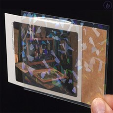 한울숨 하트 61x88 포토카드 보호필름 10P 포카투명커버