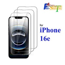 iPhone 16e 화면 보호기 강화 유리 크리스탈 운모 9H HD 투명 높은 알루미늄 안티 스크래치
