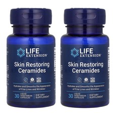 라이프익스텐션 스킨 리스토어링 세라마이드 리퀴드 베지 캡슐, 30정, 2개