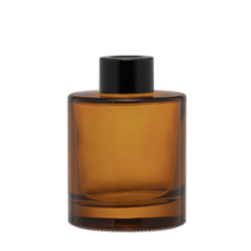 브라운 베이직 디퓨저용기 디퓨저 만들기 재료, 1개, 130ml, 블랙캡