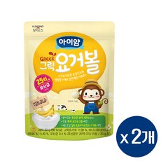 아이얌 그릭요거볼, 바나나맛, 20g, 2개