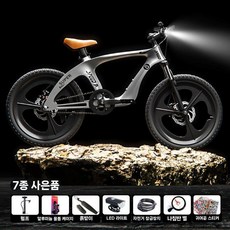 20인치 어린이 두발자전거 마그네슘합금 입문용 저학년 자전거, 18 인치, A. 실버