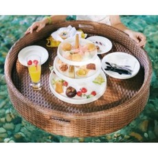 하트 원목 플로팅 트레이 쟁반 수영장 과일 호텔, 다이아몬드 트레이(90x60x20) 화이트