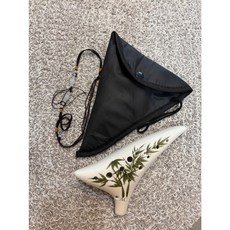 松音 AC 調手工陶笛 附收納袋與掛繩, 1個, 瓷款-文竹, 1420113-2