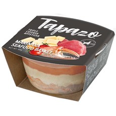 特百滋 狗罐頭 三層杯 起司海鮮派對 80克 - 狗狗專屬多層次美味體驗, 6號起司海鮮派對, 80g, 1個